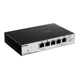 D-Link DGS-1100-05PD Smart Managed 5-Port Gigabit PoE Powered Desktop Switch