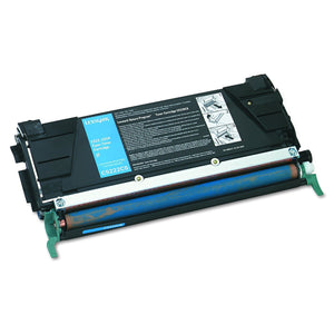 Lexmark C5222CS Laser Toner Cartridge for lexmark c522/c524/c530/c532/c534, 3k Yield, Cyan