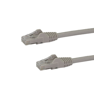 StarTech.com N6PATCH25GR Gigabit Snagless RJ45 UTP Cat6 Patch Cable, 25-Feet (Gray)