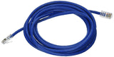 C2G 26687 Cat5e Crossover Cable - Non-Booted Unshielded Network Crossover Patch Cable, Blue (10 Feet, 3.04 Meters)