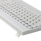 Verbatim 99377 USB Corded Keyboard, White