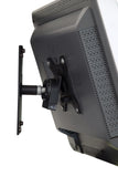 Spacedec SD-WD Display Direct Wall Mount with Ball Mechanism for Easy 20 Degree Adjustment in Any Direction (Black)