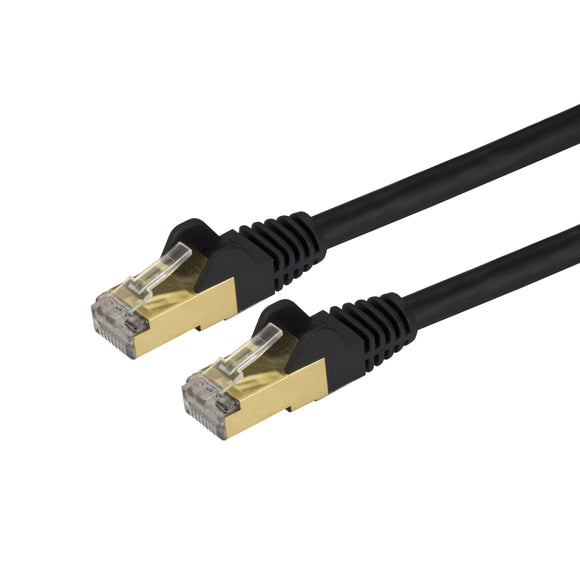 STARTECH C6ASPAT14BK Ethernet Cable, 14', Black