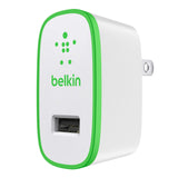 Belkin F8J052tt04-WHT MIXIT Home Charger with Lightning Cable for iPhone 6/6 Plus, iPhone SE, iPhone 5/5S/5c, iPad 4th Gen, iPad Air 2, iPad Air, iPad Mini 3, iPad Mini 2 and iPad Mini (2.1 Amp/10 Watt), White