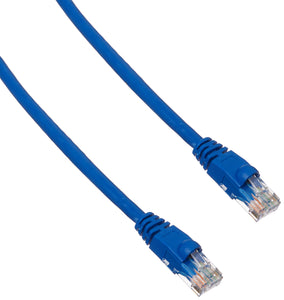 7ft Cat6a Blue Gigabit Rj45 Patch Cable Molded Snagless