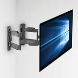 TV Wall Mount Corner Swivel Tilt 37-70in Monitors Flat/Curved