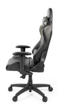 AROZZI Verona Pro V2 Premium Racing Style Gaming Chair with High Backrest, Recliner, Swivel, Tilt, Rocker and Seat Height Adjustment, Lumbar and Headrest Pillows Included, Carbon Black