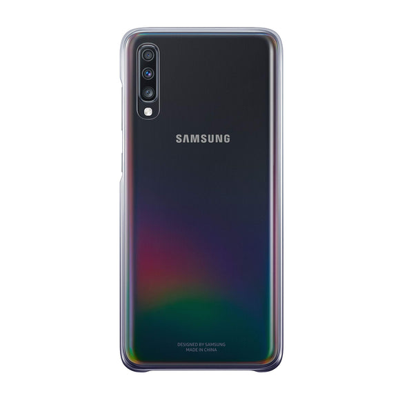 Samsung Gradation Ultra-Thin Cover Case for Galaxy A70 - Black