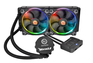 Thermaltake Water 3.0 Ultimate 360mm AIO Enthusiast Liquid Cooling System CPU Cooler CL-W007-PL12BL-A