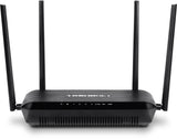 TRENDnet AC2600 StreamBoost MU-MIMO WiFi Router Quadstream for Multiple Devices, Detachable Antennas, Gigabit, USB Share ports