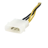 StarTech.com EPS48ADAP 6-Inch 4-Pin to 8-Pin EPS Power Adapter with LP4, F/M