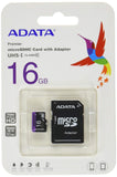 ADATA AUSDH16GUICL10-RA1 Premier 16 GB micro SDHC/SDXC UHS-I U1 Memory Card with One Adapter