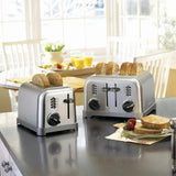 CUISINART CPT-180 Metal Classic 4-Slice Toaster, Brushed Stainless