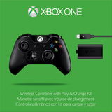 Xbox One Wireless Controller + Play N Charge Kit - Controller + Play and Charge Kit Edition