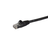 StarTech.com Cat6 Patch Cable - 14 ft - Black Ethernet Cable - Snagless RJ45 Cable - Ethernet Cord - Cat 6 Cable - 14ft (N6PATCH14BK)