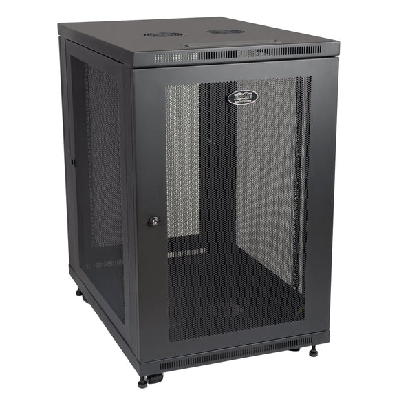 Tripp Lite 18U 33-Inch Deep Rack Enclosure Server Cabinet with Doors and Sides, SR18UB