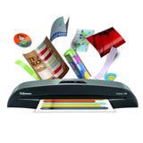 Fellowes 5729101 Laminator Callisto 125, 12.5 Inch Laminating Machine, with Laminating Pouches Kit