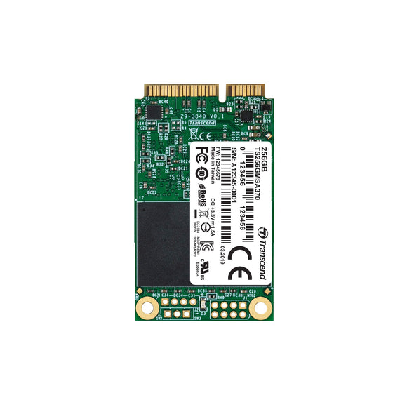 Transcend 256 GB SATA III 6Gb/s MSA370 mSATA SSD TS256GMSA370