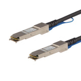 StarTech.com QSFPH40GCU05 Cisco QSFP-H40G-CU0-5M Compatible, 1.6'/0.5m, 40G QSFP+ Cable, Direct Attach Cable, Passive Twinax Cable, DAC Cable