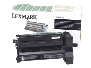 Lexmark C752 Blk Hi Yield Return-Program Cart (15G042K)