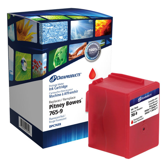 Pitney Bowes Dm300c, Dm400c, Dm450c, Dm475c - Ink Cartridge, Red. OEM Item No.76