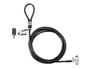 HP Nano - Security Cable Lock - for Chromebook 11 G6, Elite X2 1012 G2, Elitebook 1040 G4 and More - Black