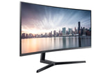 Open Box Samsung CH890 34" Ultra WQHD (3440x1440) 21:9 100Hz Curved FreeSync Monitor (LC34H890WJNXZA)