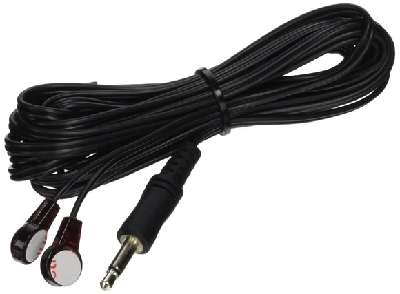 C2G 40433 Dual Infrared (IR) Emitter Cable, TAA Compliant, Black (10 Feet, 3.04 Meters)