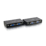 C2G 29221 Short Range VGA+3.5mm Audio over Cat5 Extender Kit, TAA Compliant