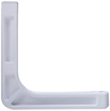 No. 6 Wall Bracket White 6IN for Manual Screen Up To 75LB