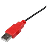 StarTech Micro USB to RS232 DB9 Serial Adapter Cable for Android