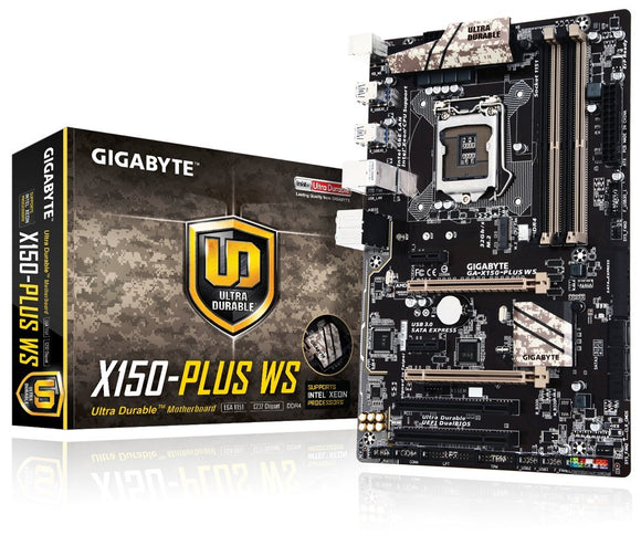 Gigabyte Motherboards ATX DDR4 LGA 1151 Motherboards GA-X150-PLUS WS