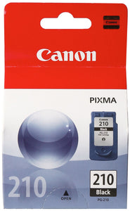 Genuine Canon PG-210 Ink Cartridge,  Black - 2974B001