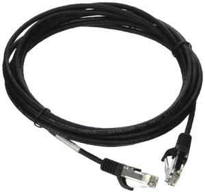 C2G 10-Feet Cat5e Snagless Unshielded (UTP) Slim Network Patch Cable, Black (01065)