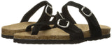 Northside Womens Anya Leather Strap Cork Sandal