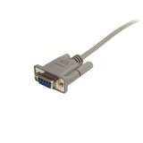 StarTech.com SCNM9FF25 Cross Wired DB9 Serial Null Modem Cable, F/F, 25-Feet