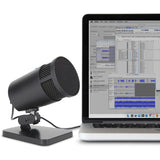 Cyber Acoustics USB Condenser Microphone for Podcasts, Gaming, Vocal, Music, Studio and Computer Recordings - Mic compatible with PC and Mac - Cardioid/Directional Recording Pattern (CVL-2001)