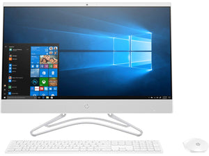 HP All-in-One 24" (AMD Athlon 300U, 8 GB DDR4, 2 TB HD, Win 10 Home, Snow White) 24-F1009