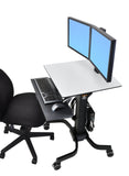 Workfit-C, Dual Sit-Stand Wkstn