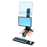 WorkFit-S Single HD Sit-Stand Workstation