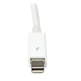 StarTech.com 1m / 3.3ft Thunderbolt Cable - Compatible with Your Thunderbolt 1 and 2 / Mini DisplayPort Devices (TBOLTMM1MW)