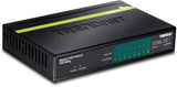 TRENDnet 8-Port GREENnet Gigabit PoE+ Switch, TPE-TG82G, Supports PoE and PoE+ Devices, 61W PoE Budget, 16Gbps Switching Capacity, Data & Power via Ethernet to PoE Access Points & IP Cameras