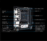 Asus Prime A320I-K AMD Ryzen AM4 DDR4 M.2 DP HDMI Mini ITX (Mitx) A320 Motherboard with Gigabit LAN, USB 3.1 Gen1