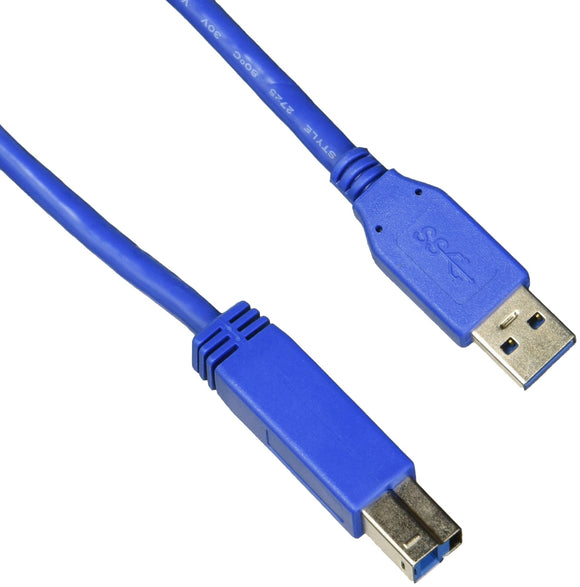 Tripp Lite U322-015 15 Feet USB 3.0 Super Speed 5Gbps A-B Device Cable (Blue)
