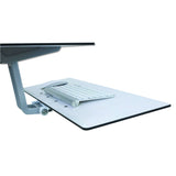 Ergotron WorkFit-S Single LD with Worksurface and Stand, White