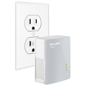 TP-LINK TL-PA4010 AV500 Nano Powerline Adapter, Up to 500Mbps, Power Saving Mode, Plug & Play