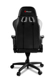 Arozzi Verona Pro V2 Premium Racing Style Gaming Chair with High Backrest, Recliner, Swivel, Tilt, Rocker and Seat Height Adjustment, Lumbar and Headrest Pillows Included, Gray