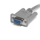 StarTech.com 10 ft DB9 RS232 Serial Null Modem Cable F/M - Null modem cable - DB-9 (M) to DB-9 (F) - 10 ft - for StarTech.com 1, 16, 2, 2 Serial/1, 2S1P, 4, 8, PCI1S650DV, PCI2S650DV, PCI4S650DV, RS-232