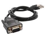 I/O Crest 3 Feet USB 2.0 to Serial DB9 Port RS-232 Prolific Chipset PL-2303