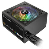 Thermaltake Smart BX1 RGB 80+ Bronze 650W SLI/Crossfire Haswell Ready Continuous Power ATX 12V v2.31 / EPS 12V Non-Modular Power Supply PS-SPR-0650NHFABU-1